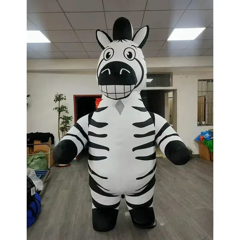 Event Party - Inflatable Zebra Mascot Costume Adult Full