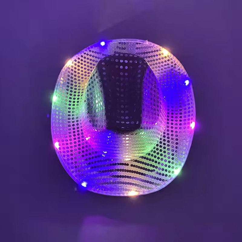 Blinky LED Light Cowboy Cowgir - đánh giá và giá Party Hat Cone