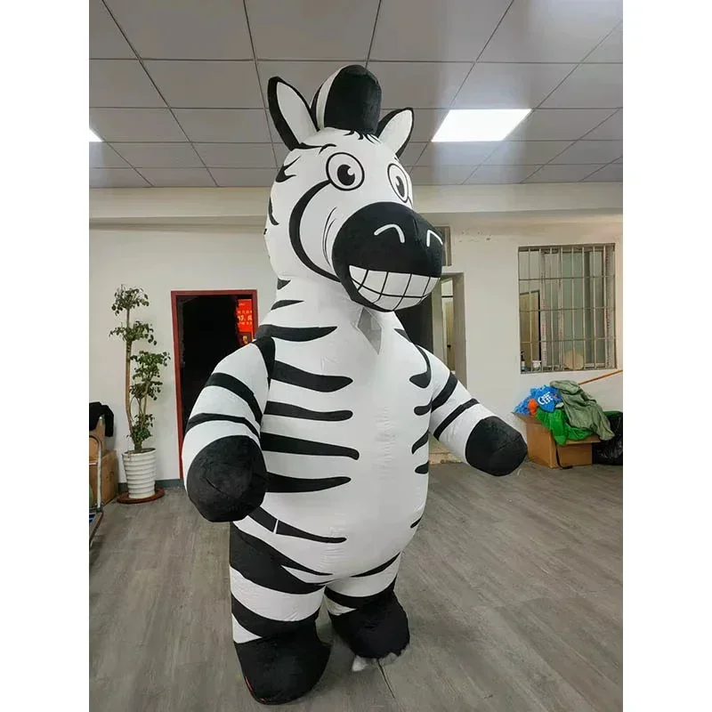 Inflatable Zebra Mascot Costum - đánh giá và giá Event Party