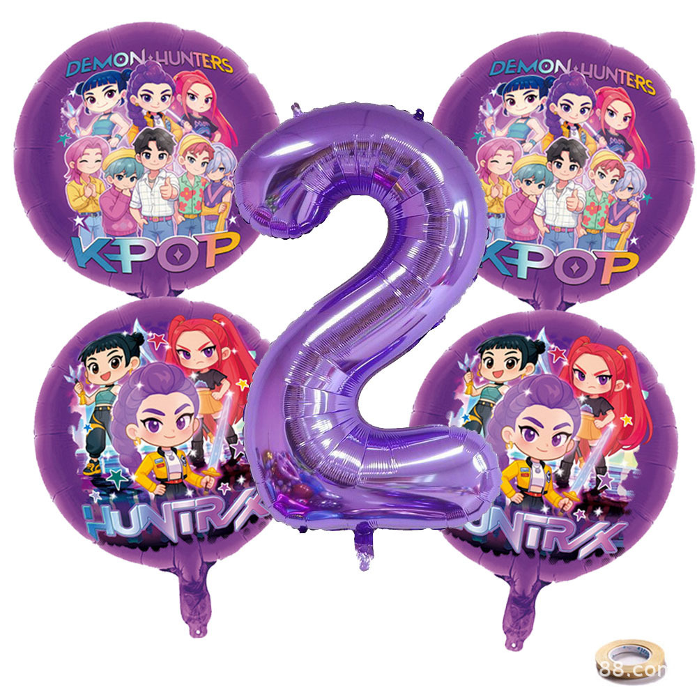 K P Foil Balloon Set Girl Grou - đánh giá và giá Event Party