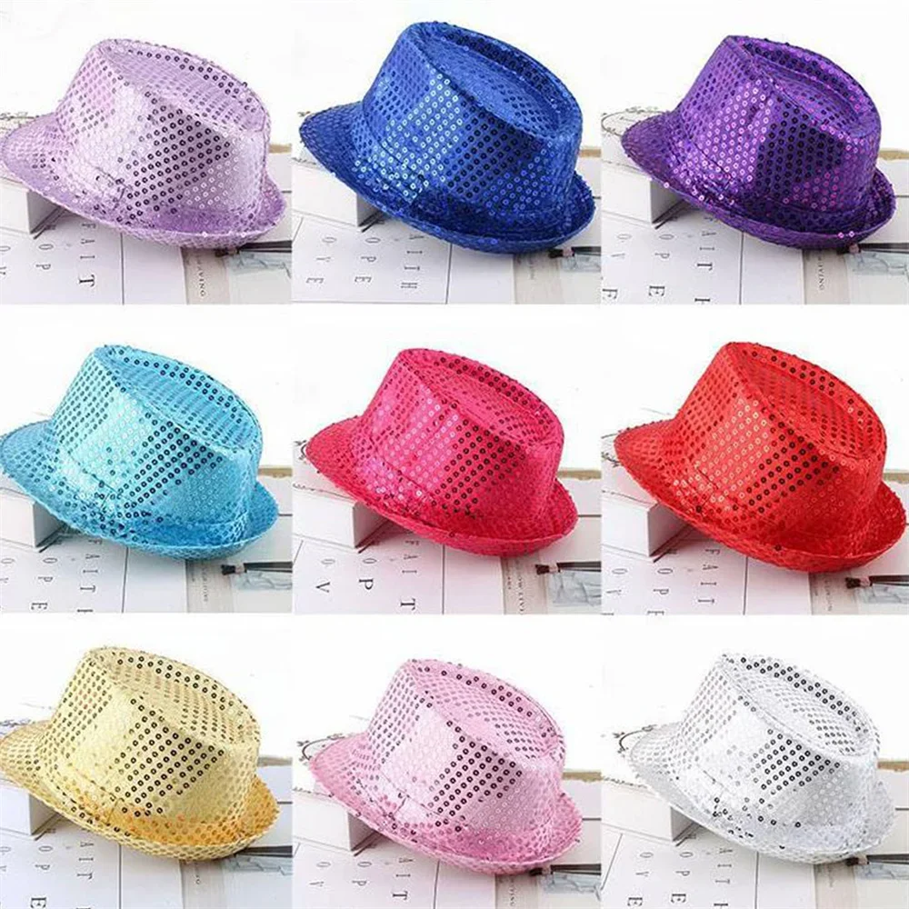 1 PC Jazz Hat Glitter Sequin C - đánh giá và giá Party Hat Cone
