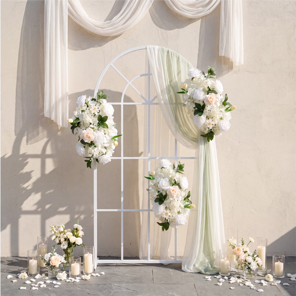 Uflower Rose Greenery Flower R - đánh giá và giá Flower Wall Panel