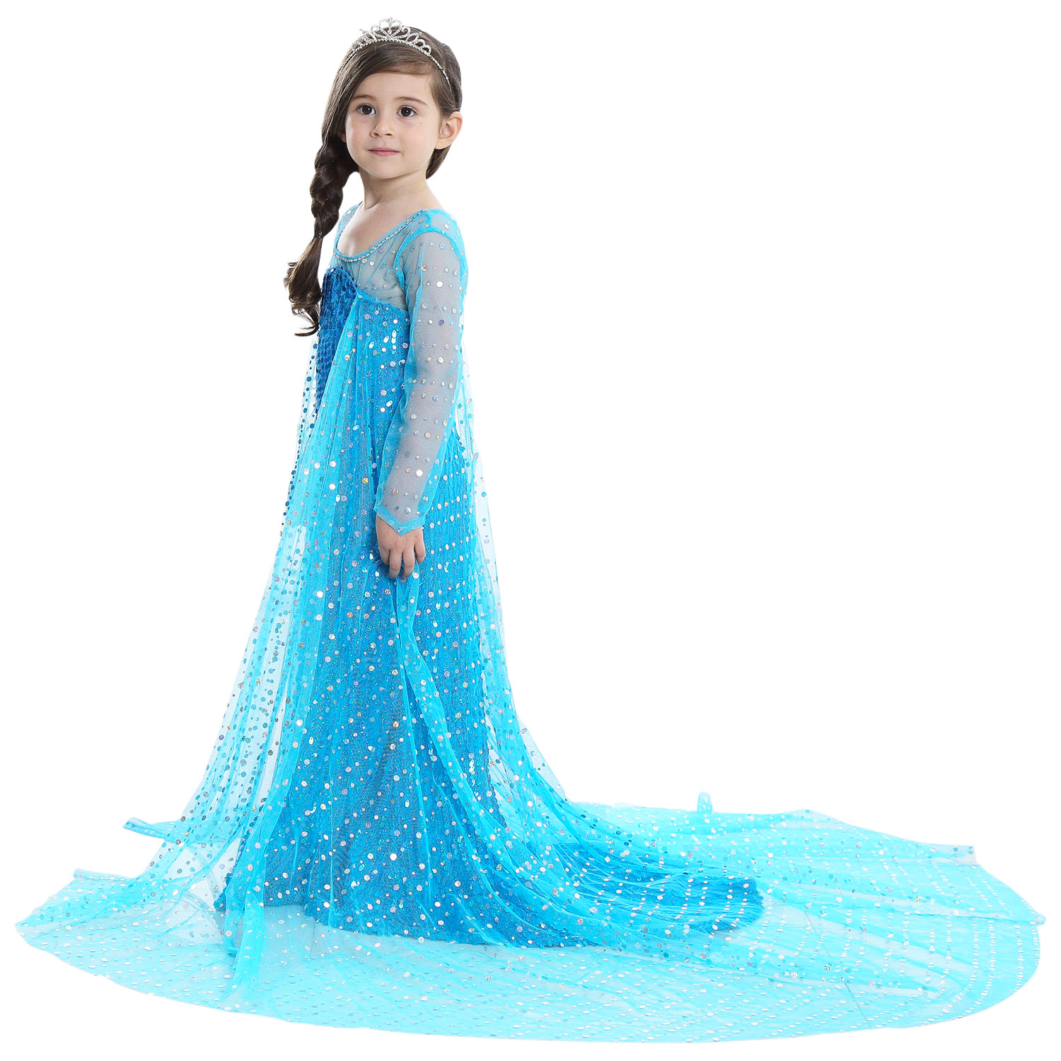 Girls Princess Costume Kids Se - đánh giá và giá Glitter Tablecloth